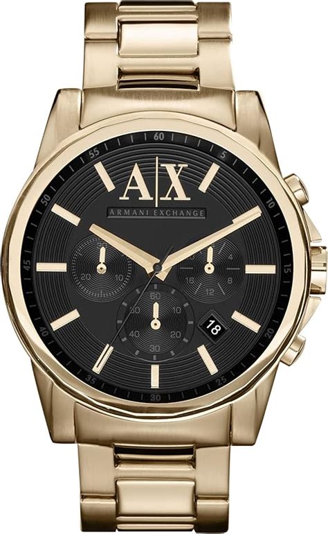 reloj armani hombre dorado